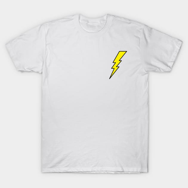 Lightning Bolt T-Shirt by ToiletQueen